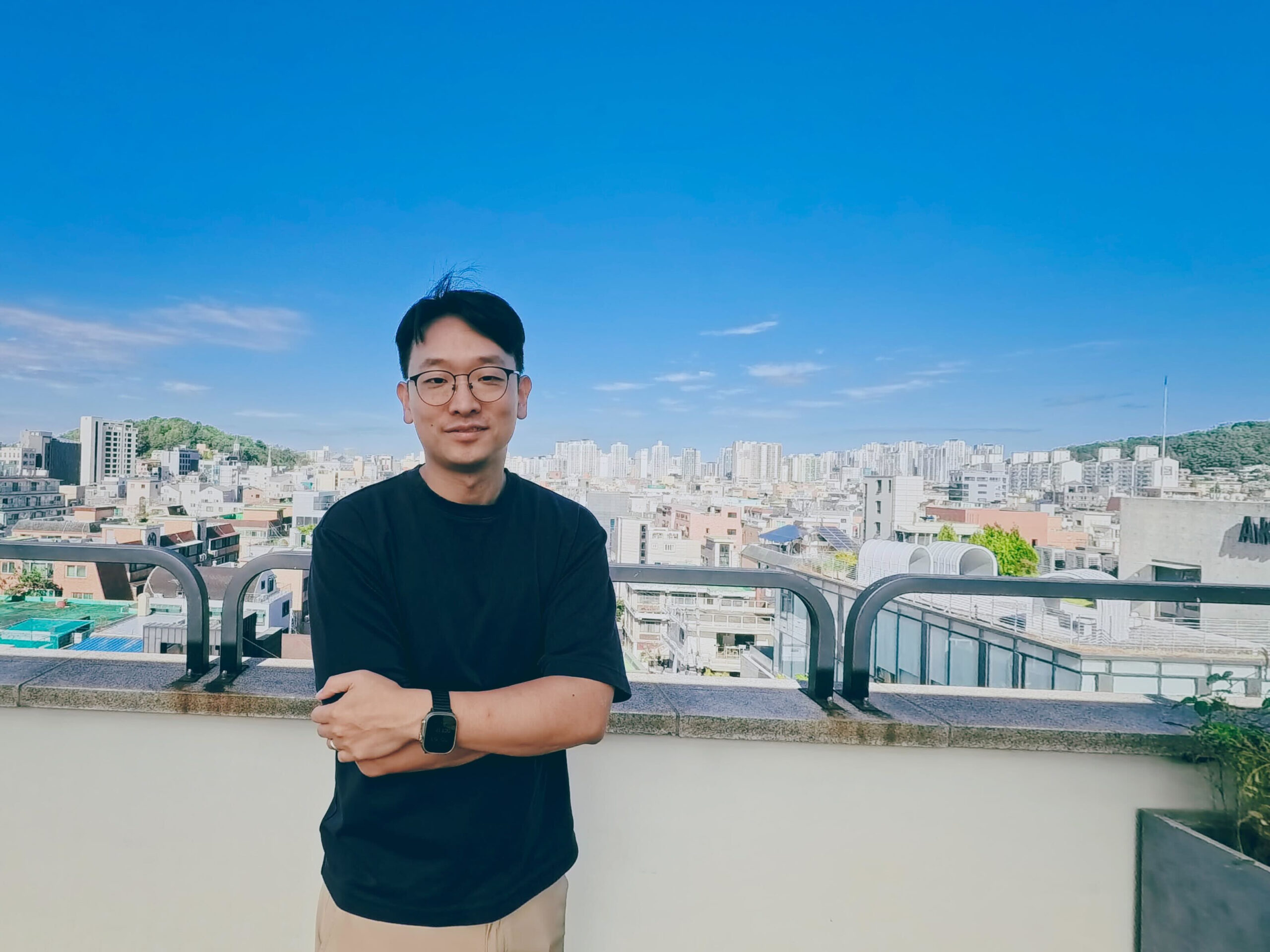 David Chung, AI advisor and coach for leaders, photographed in Seoul